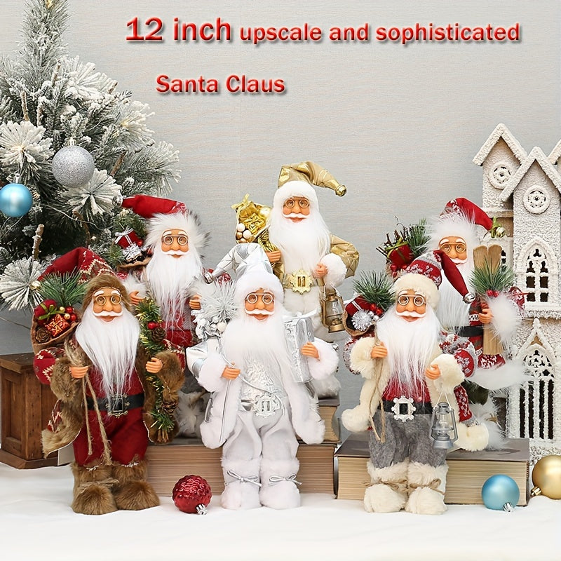 Figura natalizia decorativa di Babbo Natale