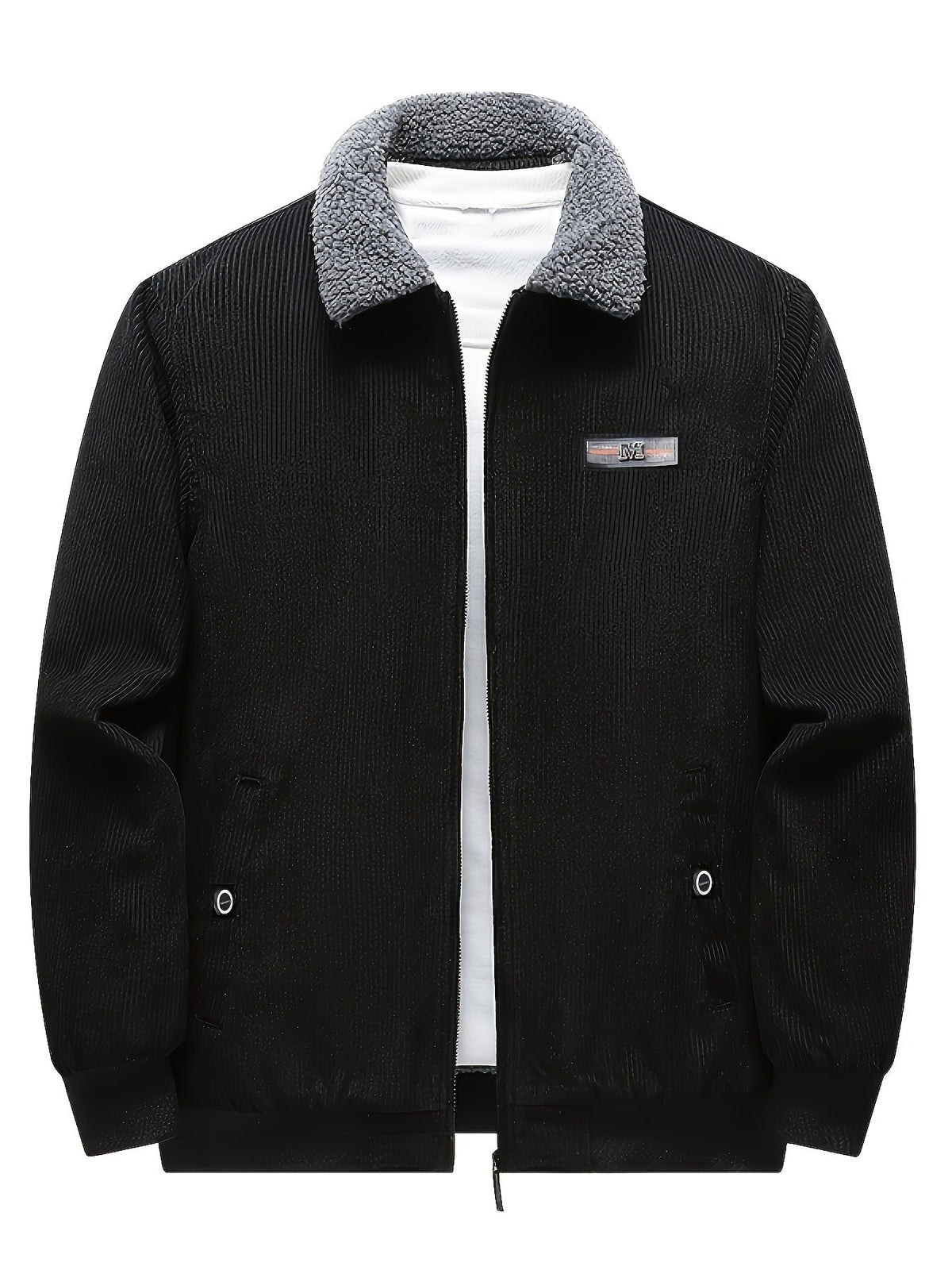Men’s Sherpa Collar Zip Jacket