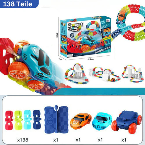 Circuit de course flexible pour enfants