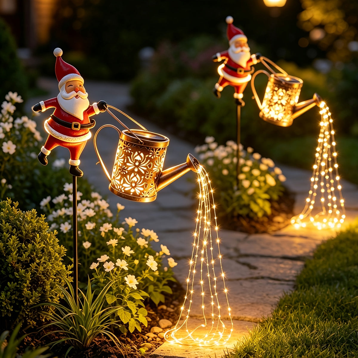 Skulpturale Christbaumschmuck-Präsentation