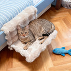 Hanging Plush Cat Bed