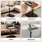 Table d’appoint réglable pour ordinateur portable au lit
