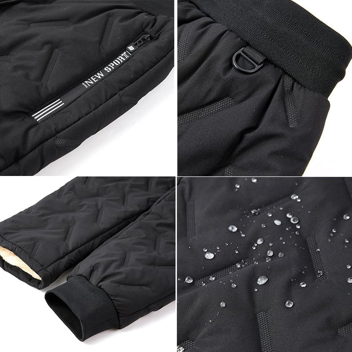 Quilted Jogger Trousers