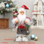 Figura natalizia decorativa di Babbo Natale