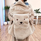 Plush Baby Carrier Cover