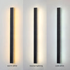 Lampada da parete lineare architettonica a LED con protezione dagli agenti atmosferici IP65
