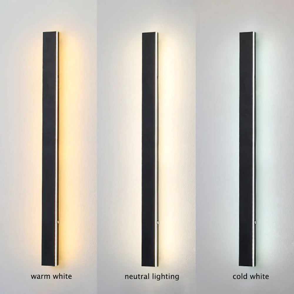 Lampada da parete lineare architettonica a LED con protezione dagli agenti atmosferici IP65