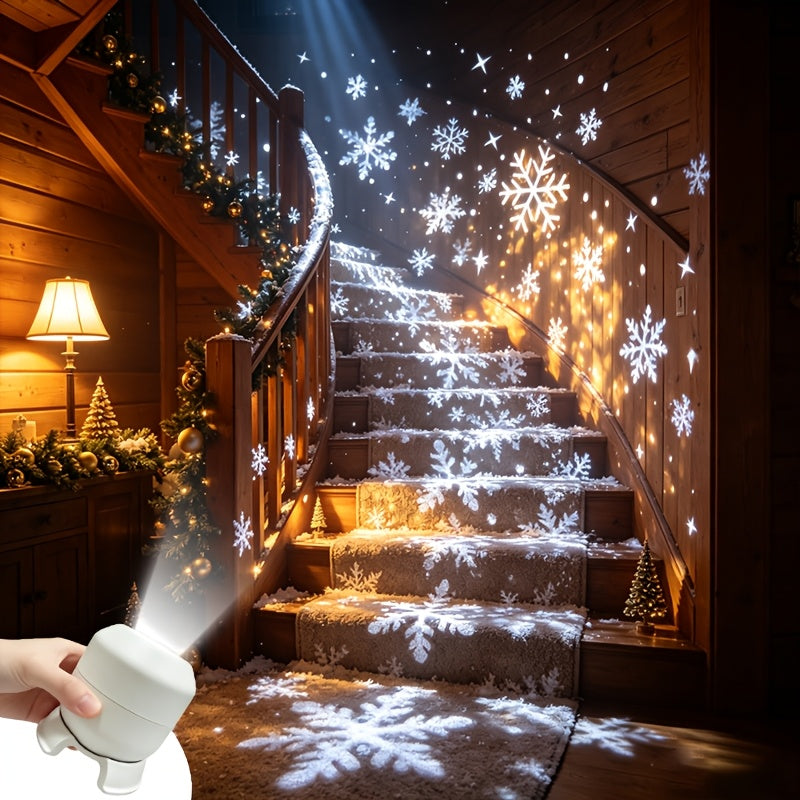 Christmas Snowflake Projection Light