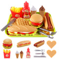 Pretend Fast Food Play Set