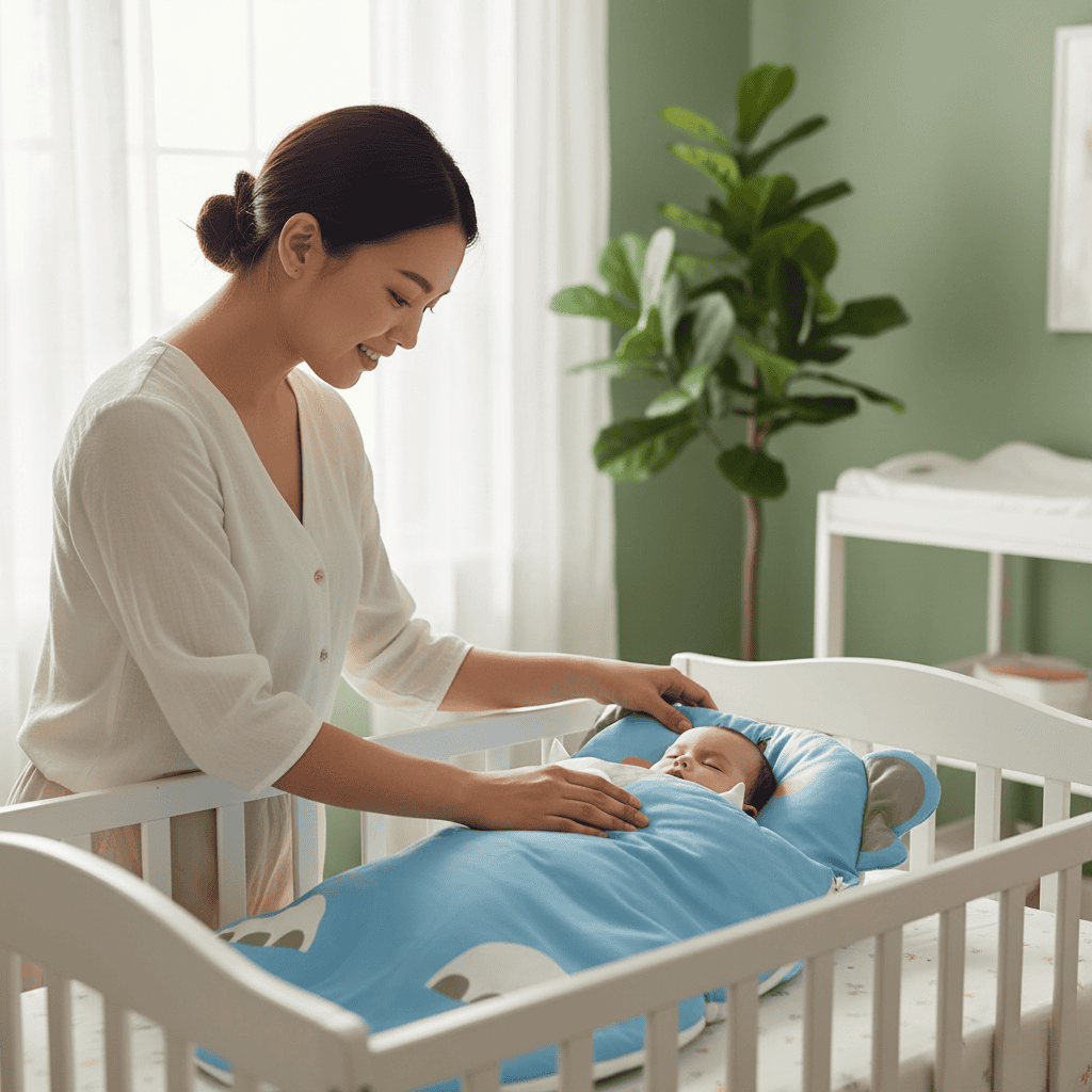 Gigoteuse pour bébé avec capuche