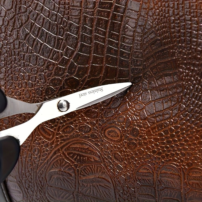 Bolsa de viaje con efecto de piel de cocodrilo