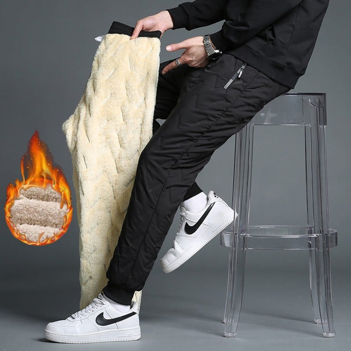 Quilted Jogger Trousers