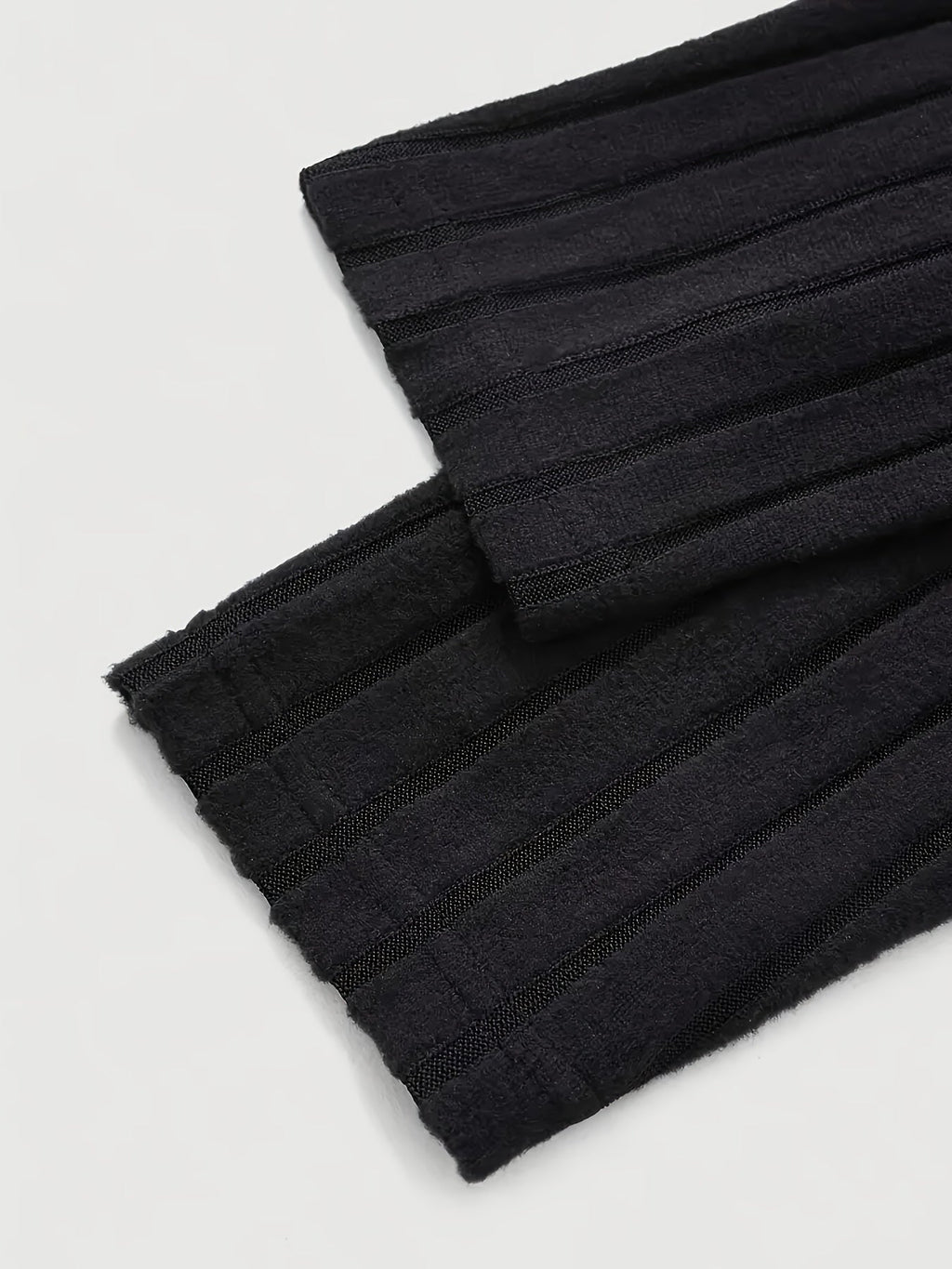 Pull à col rond côtelé pour homme