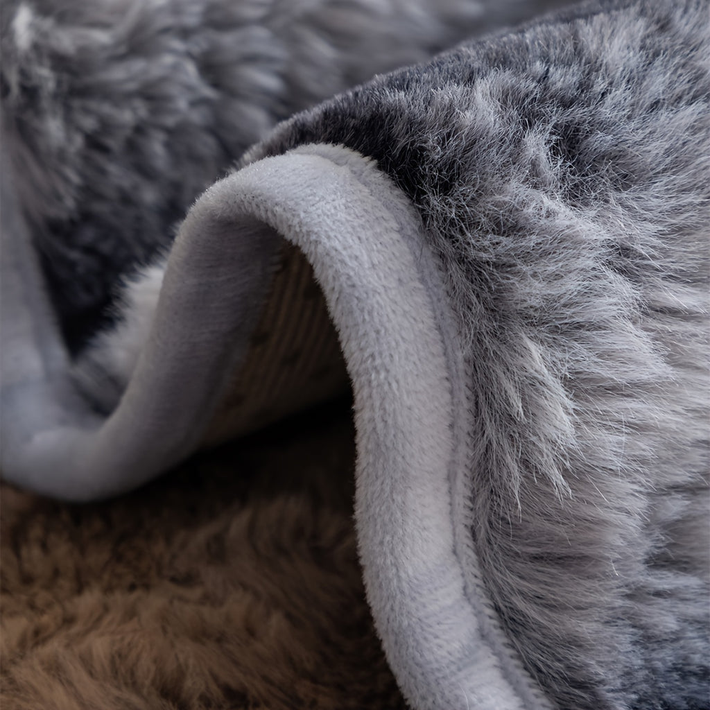 Plush Ribbed Sofa Cover