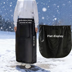 Insulated Motorcycle Leg Apron Cover for Cold Weather Riding and Wind Protection