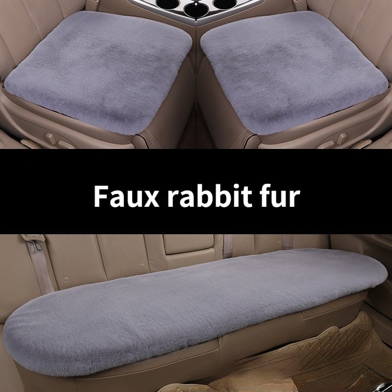 Plüsch-Sitzkissen fürs Auto