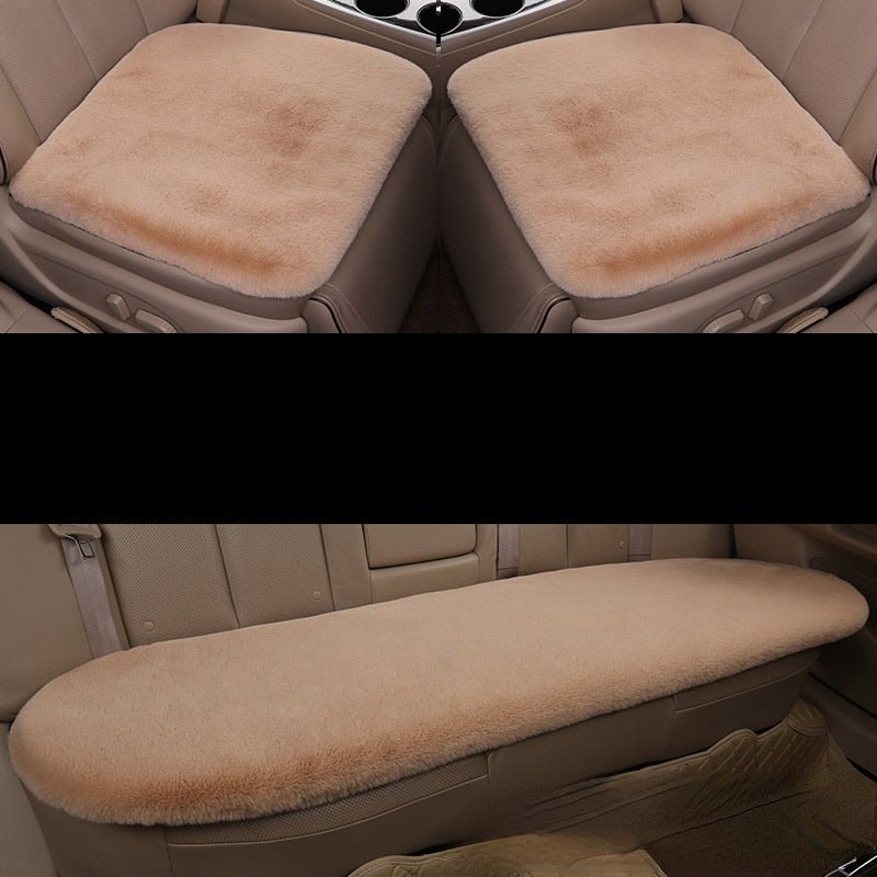Plüsch-Sitzkissen fürs Auto
