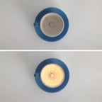 Lampada da soffitto a forma di tazza da tè
