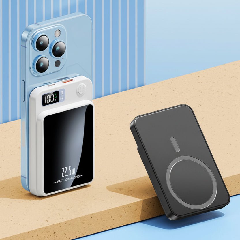 Batterie externe compacte de 20000mAh avec affichage numérique et charge rapide