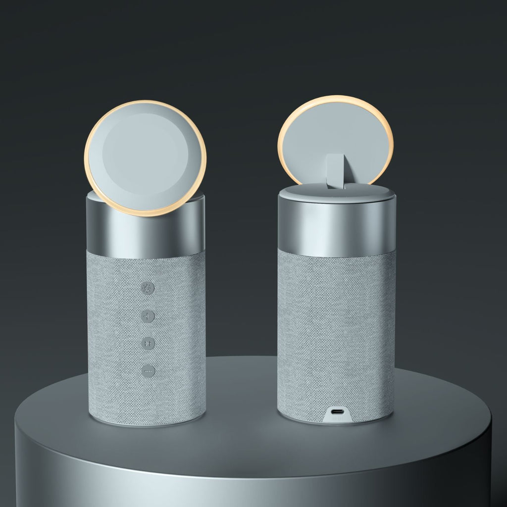 Altavoz Bluetooth PowerAudio con cargador inalámbrico magnético