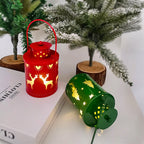 Lanterne décorative de Noël à LED
