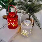 Lanterne décorative de Noël à LED