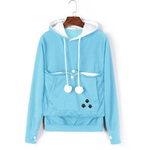 Women’s Cat Pocket Hoodie