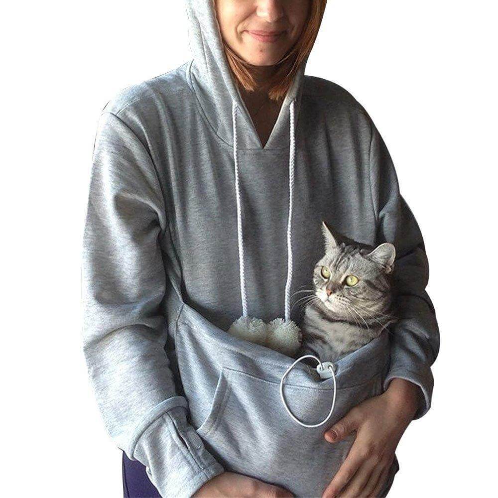 Women’s Cat Pocket Hoodie