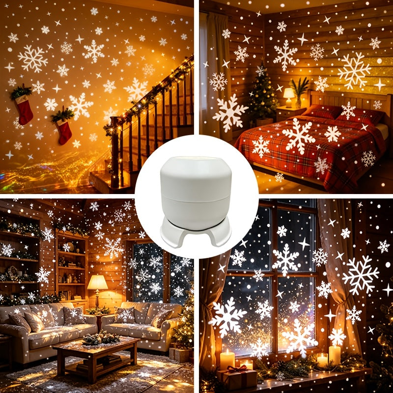 Christmas Snowflake Projection Light