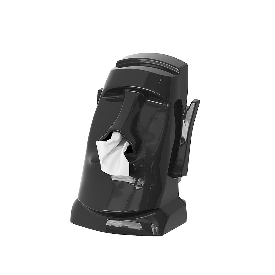 Face-Shaped Tissue Box Holder