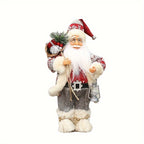 Figura natalizia decorativa di Babbo Natale