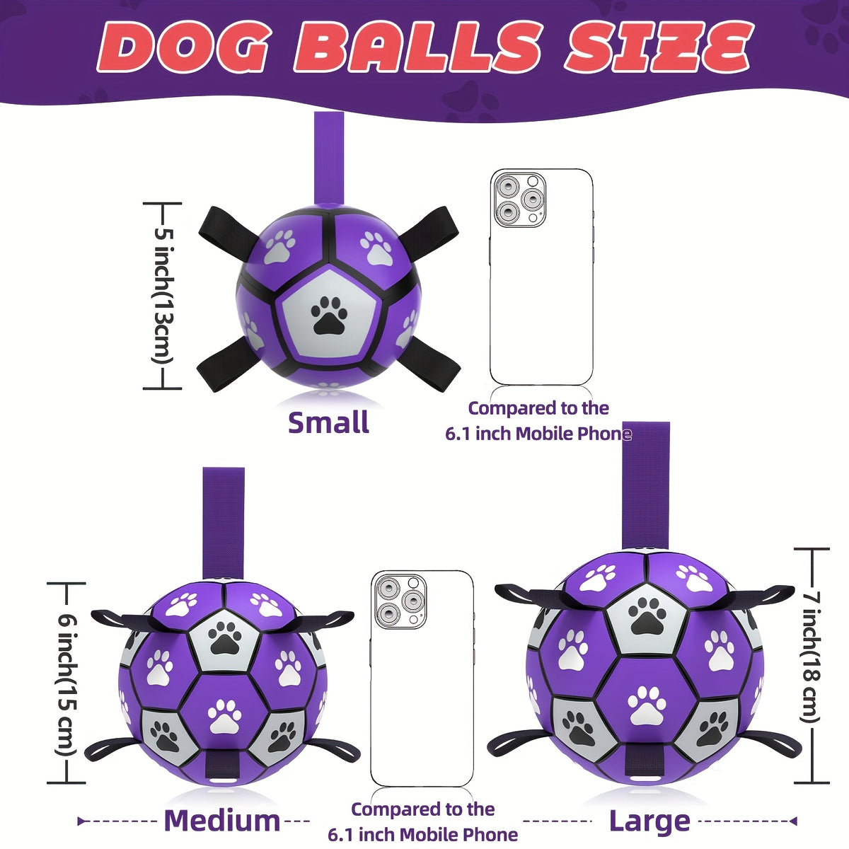 Interactive Dog Tug Ball Toy