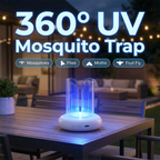 360° insektsfälla med UV-ljus och RGB-stämningsbelysning