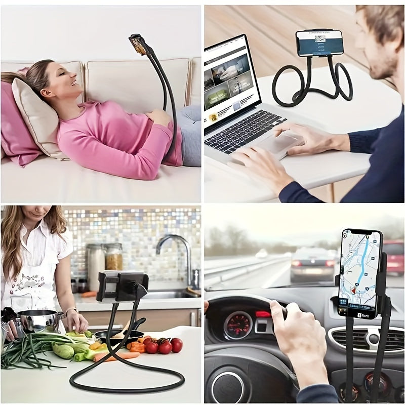 Soporte flexible para teléfono con cuello