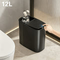 12L Touch Sensor Bathroom Bin