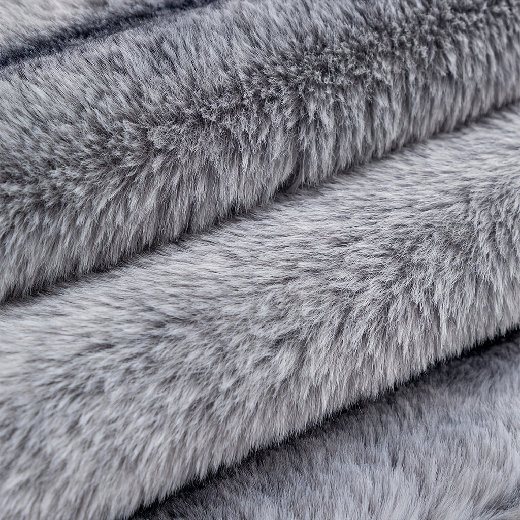 Plush Ribbed Sofa Cover