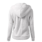 Women's Sherpa Fleece Hooded Jacket