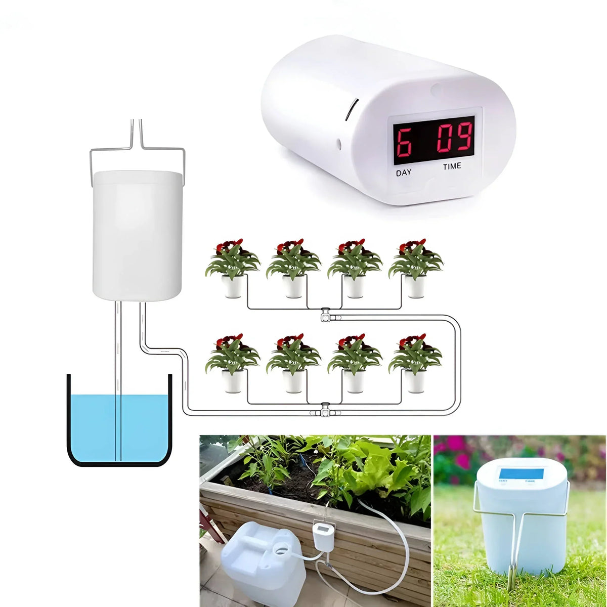 Automatisk vandingskit til planter