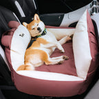 Asiento acolchado para perros para el coche con laterales mullidos