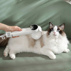 Secador digital de pelo para mascotas 2 en 1 con cepillo alisador