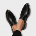 Spitze V-Ausschnitt-Slipper für Damen