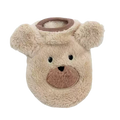 Plush Bear Paw Pet Slippers