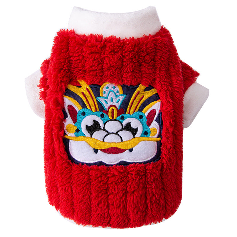Blød julesweater til kæledyr