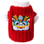 Blød julesweater til kæledyr