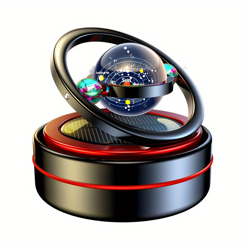 Drehendes Autoornament des Sonnensystems