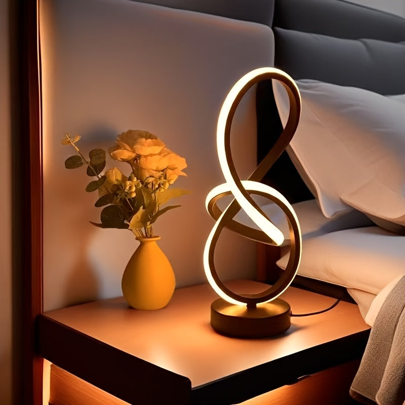 Lampka stołowa LED Infinity Loop