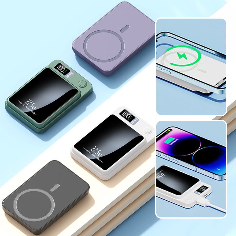 Batterie externe compacte de 20000mAh avec affichage numérique et charge rapide