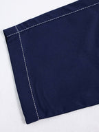 Pantalones cargo de hombre con costuras en contraste