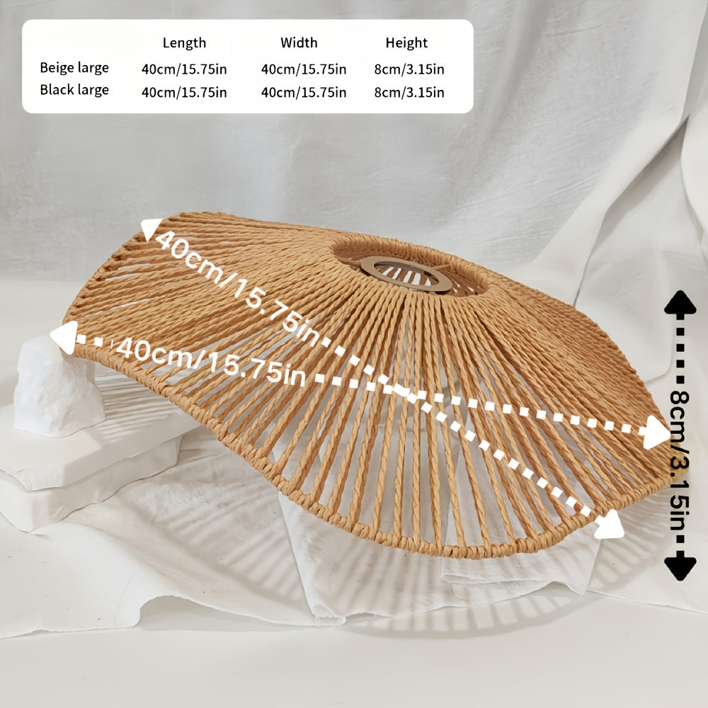 Pleciona lampa sufitowa wisząca