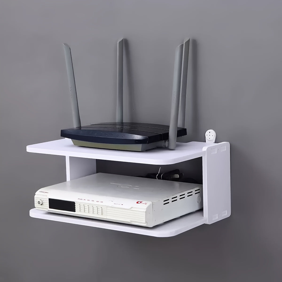 Wall-Mounted Router Storage Shelf